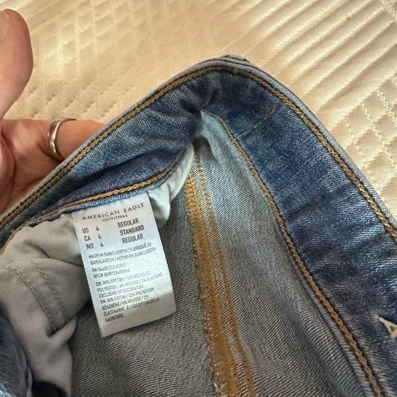 American Eagle Blue Women's Skinny Jeggings Jeans - Picture 4 of 4
